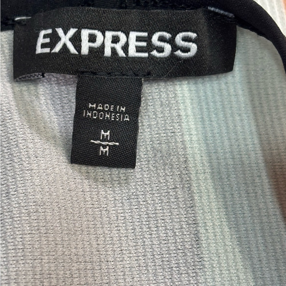 Striped Multicolor Spaghetti Strap bodysuit - Picture 3 of 3